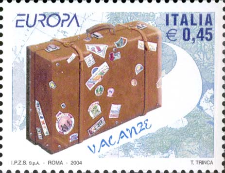 Francobollo Valigia Chiusa -  2004