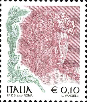 Francobollo Statua di Donna del III Secolo a.C -  2004