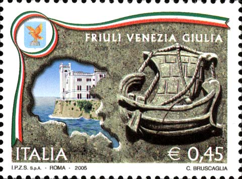 Francobollo Friuli Venezia Giulia -  2005
