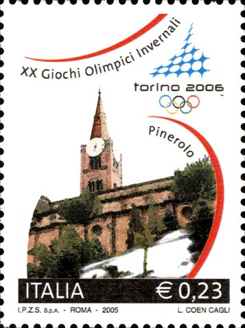 Francobollo Pinerolo -  2005