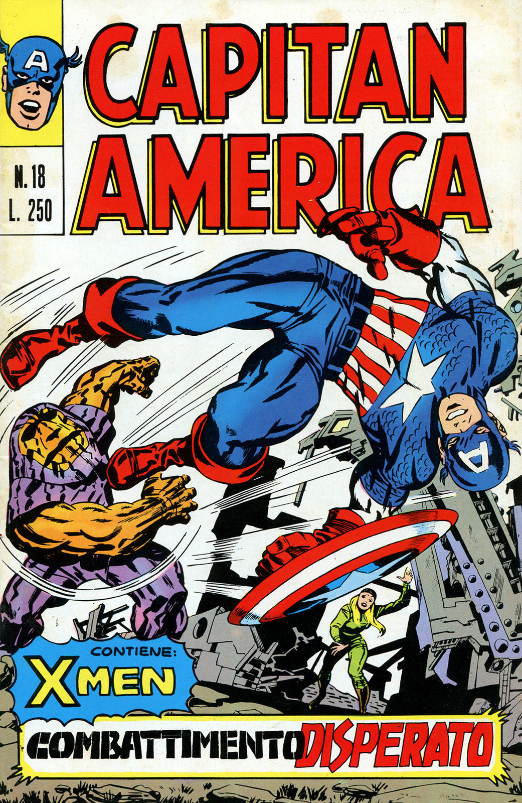 Fumetto Capitan America -  1973