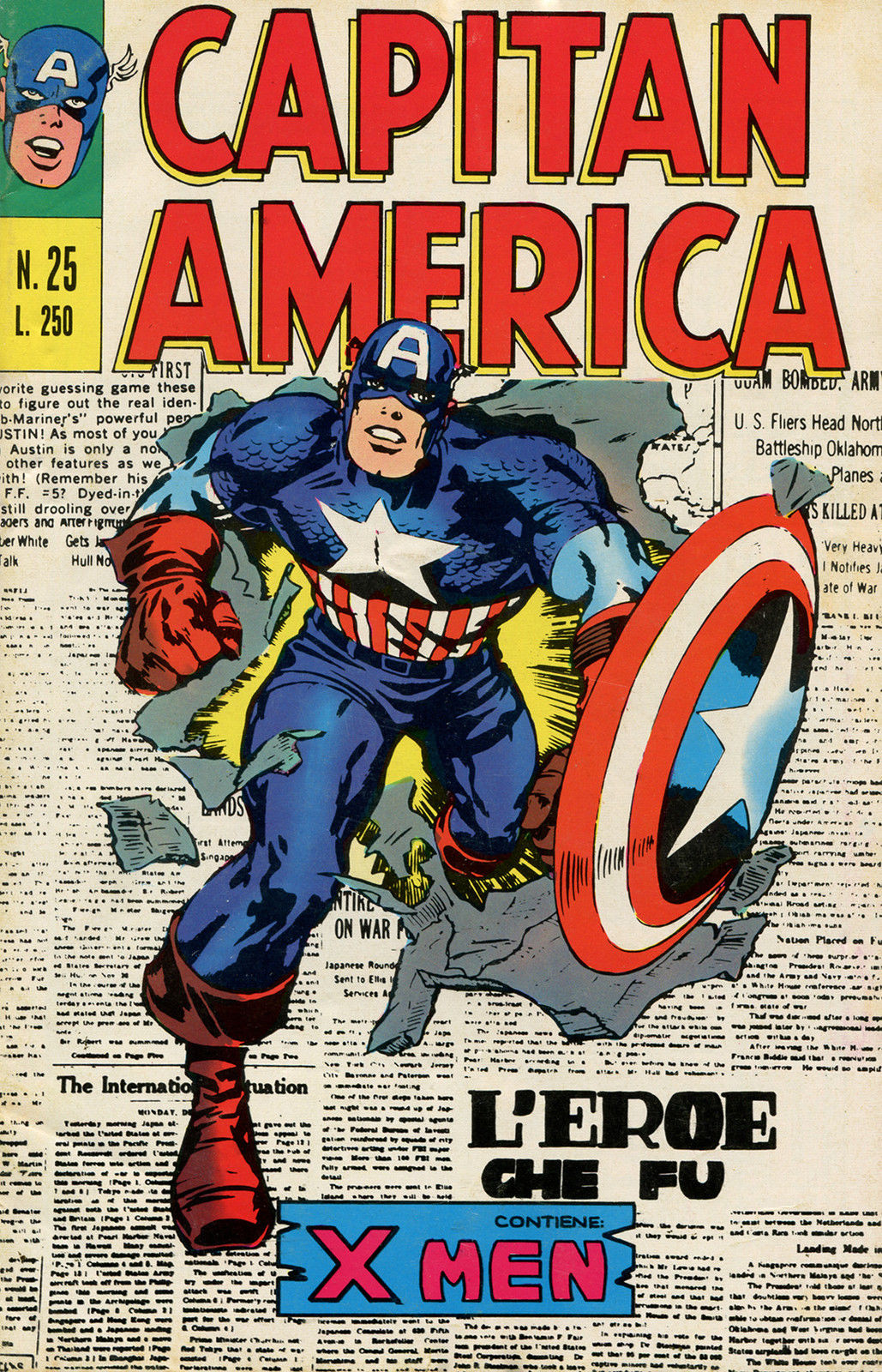 Fumetto Capitan America -  1974
