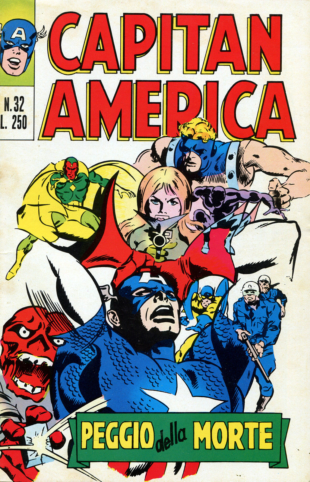 Fumetto Capitan America -  1974