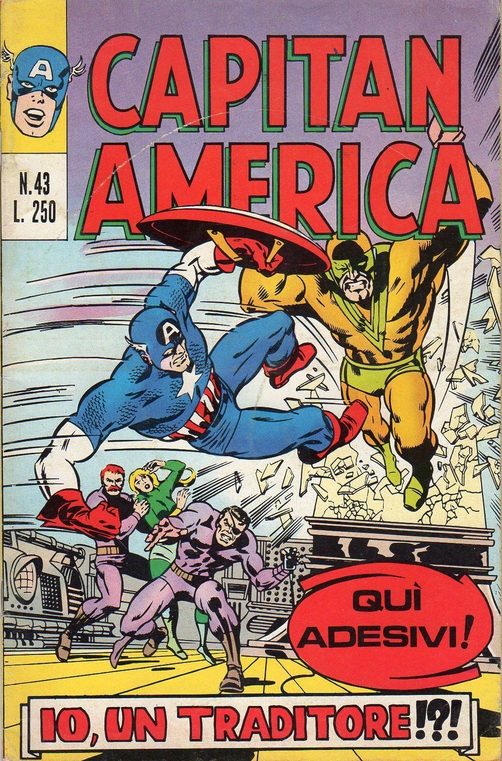 Fumetto Capitan America -  1974