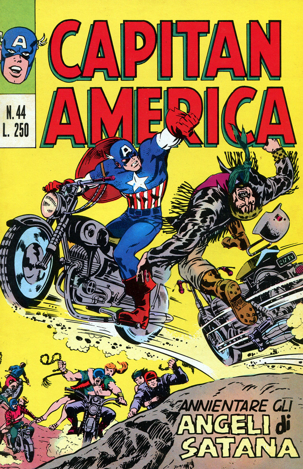 Fumetto Capitan America -  1974