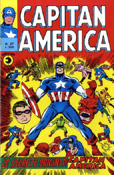 Fumetto Capitan America -  1975