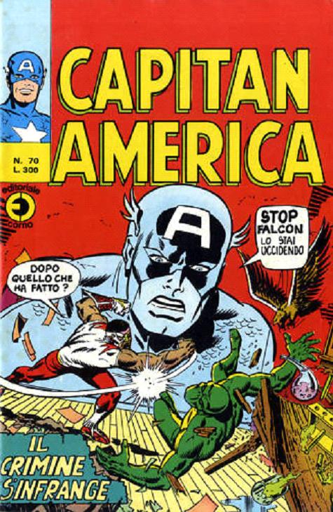 Fumetto Capitan America -  1975