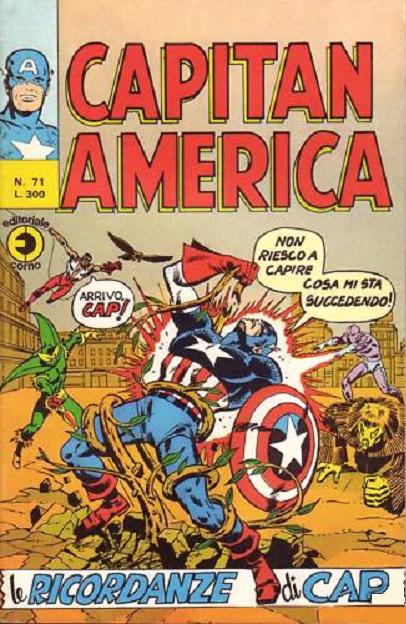Fumetto Capitan America -  1975