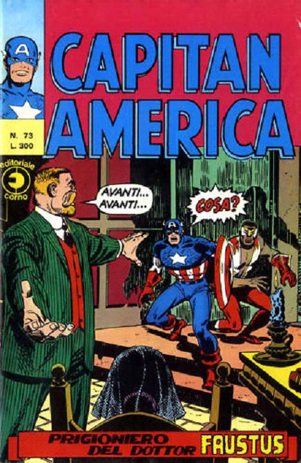 Fumetto Capitan America -  1976