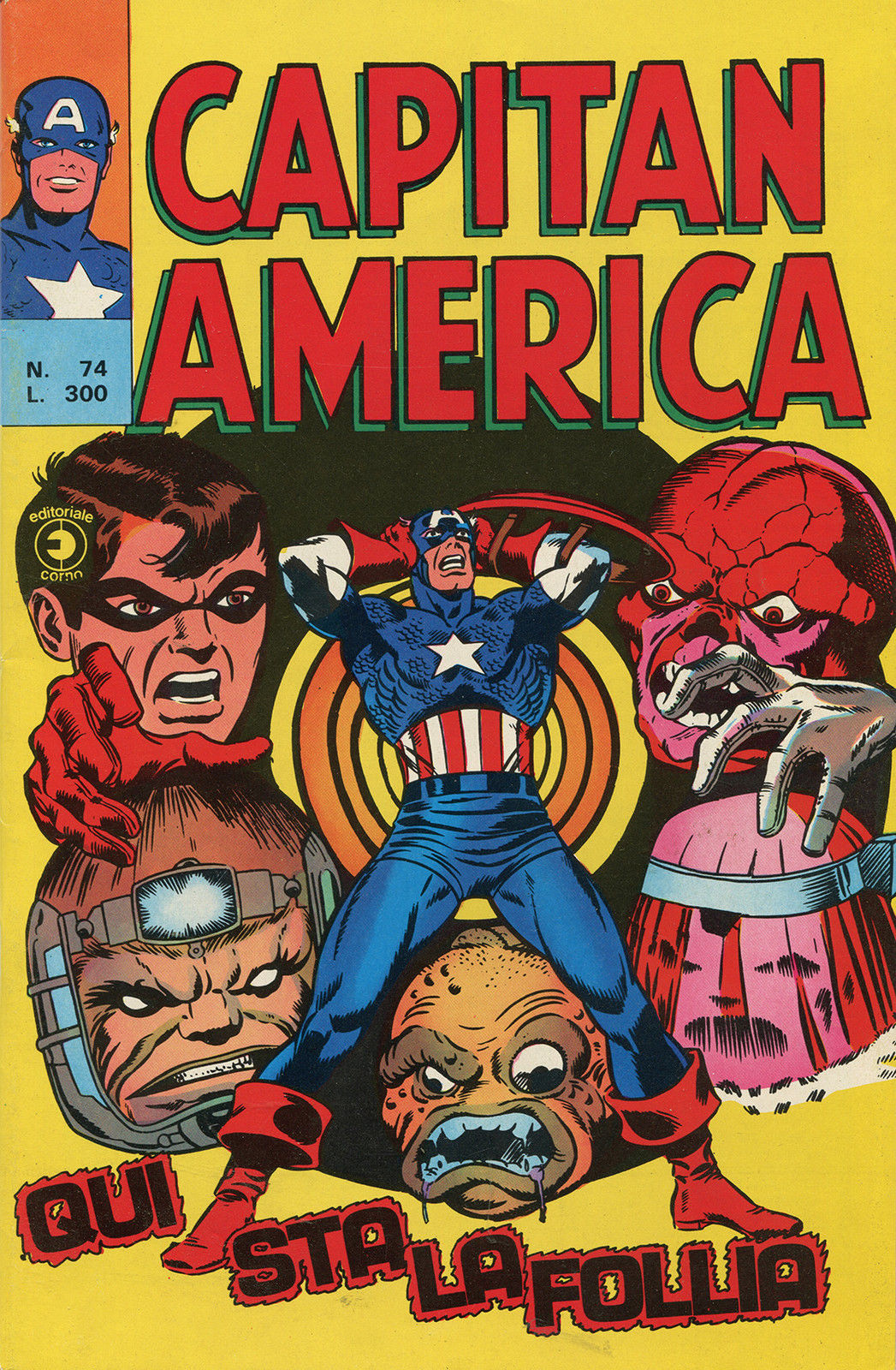 Fumetto Capitan America -  1976