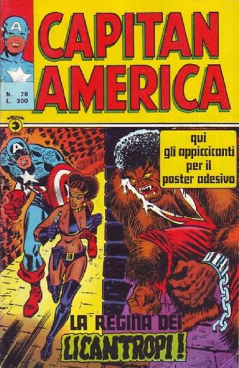 Fumetto Capitan America -  1976