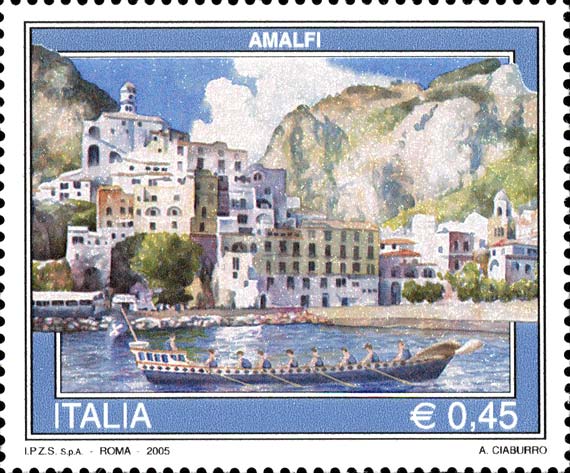 Francobollo Amalfi -  2005