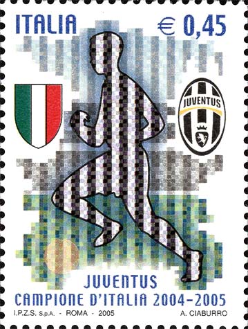 Francobollo Calciatore -  2005