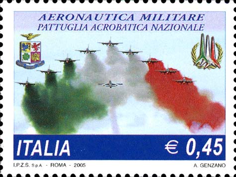 Francobollo Volo Acrobatico -  2005
