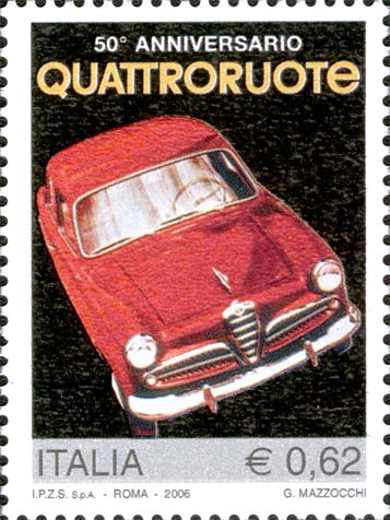 Francobollo Prima Copertina della Rivista -  2006