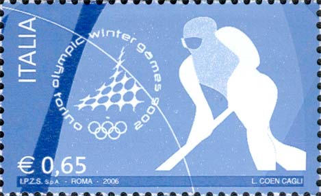 Francobollo Hockey su Ghiaccio -  2006