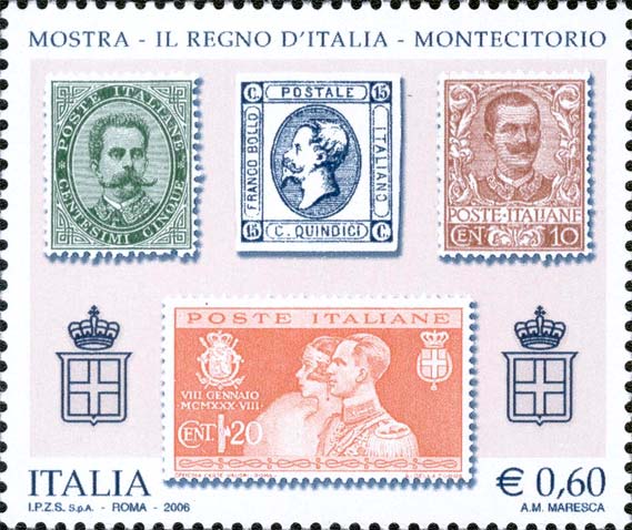 Francobollo Francobolli del Regno d'Italia -  2006