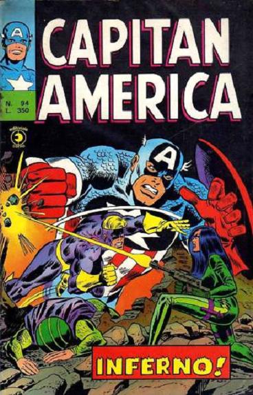 Fumetto Capitan America -  1976