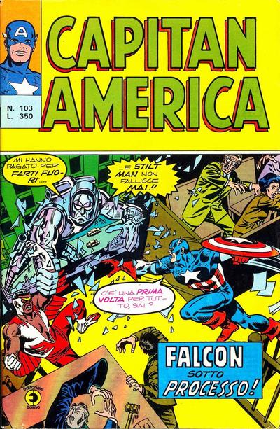 Fumetto Capitan America -  1977