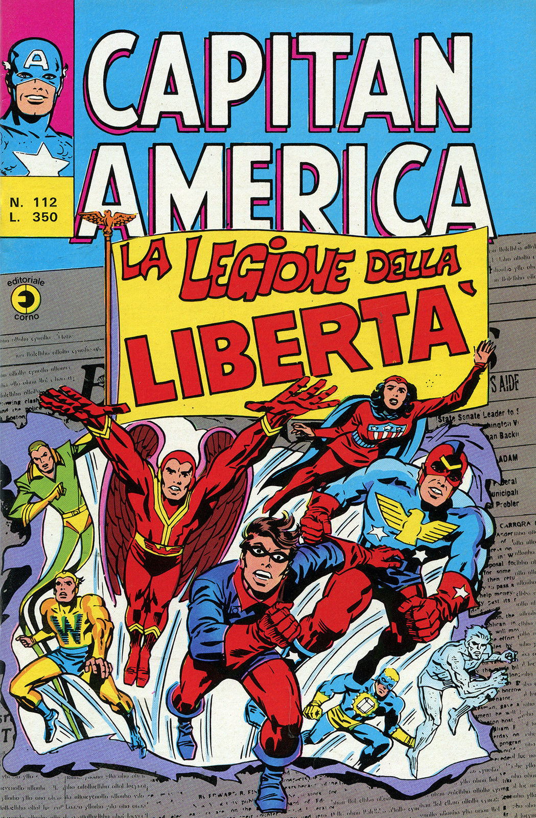 Fumetto Capitan America -  1977