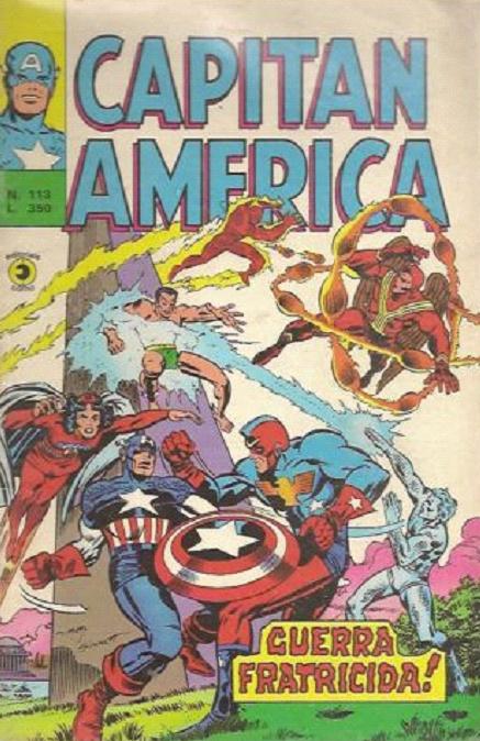 Fumetto Capitan America -  1977