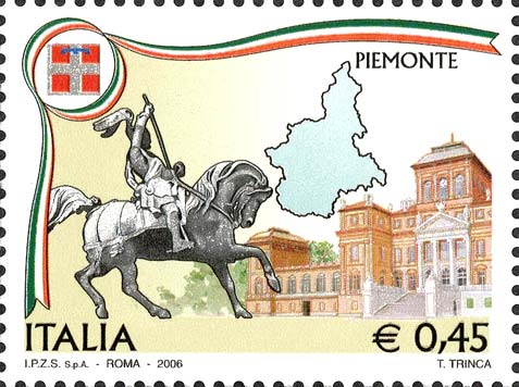 Francobollo Piemonte -  2006