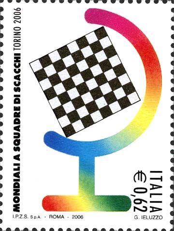 Francobollo Scacchiera -  2006