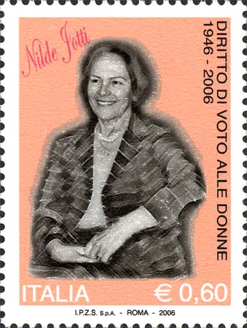 Francobollo Ritratto di Nilde Iotti -  2006
