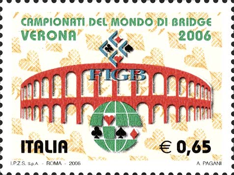 Francobollo Arena di Verona -  2006