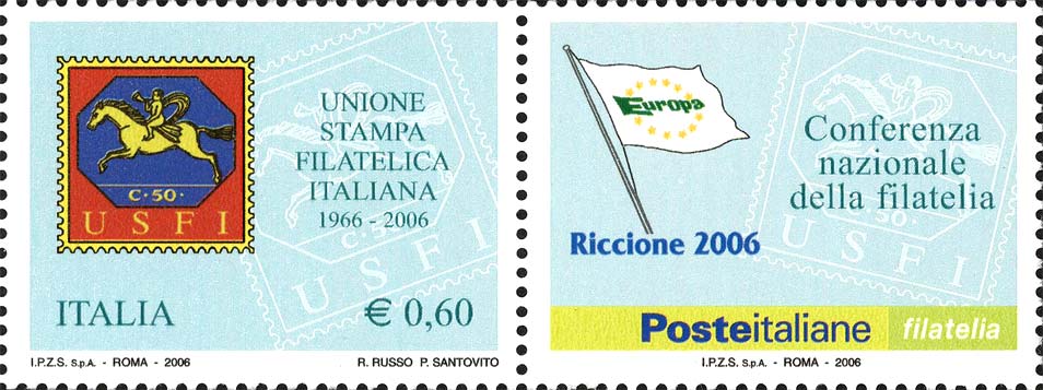 Francobollo Logo dell'Usfi -  2006