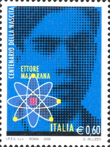 Francobollo Ritratto di Ettore Majorana -  2006