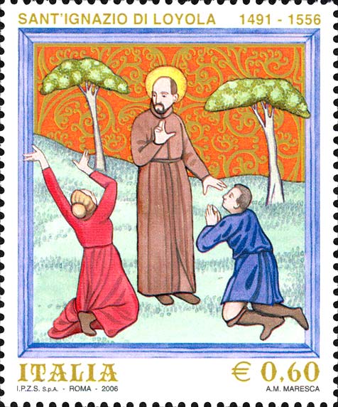 Francobollo Sant'Ignazio di Loyola -  2006