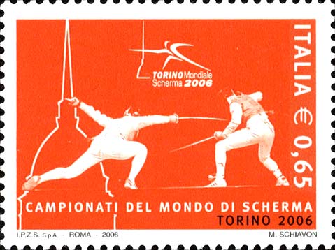 Francobollo Schermidori -  2006