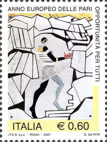 Francobollo Trazione Fatale, Opera di G.da Por -  2007