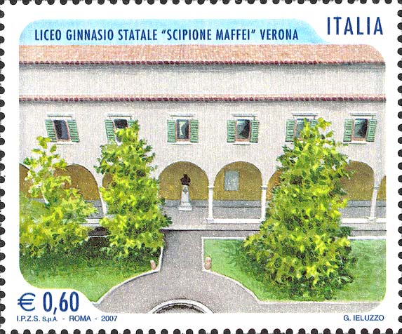 Francobollo Liceo Ginnasio Statale "Scipione Maffei" -  2007