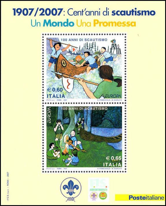 Francobollo Scoutismo -  2007