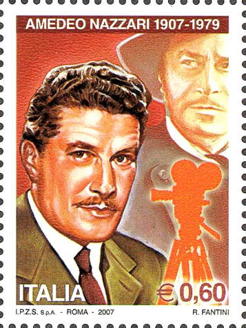 Francobollo Amedeo Nazzari -  2007