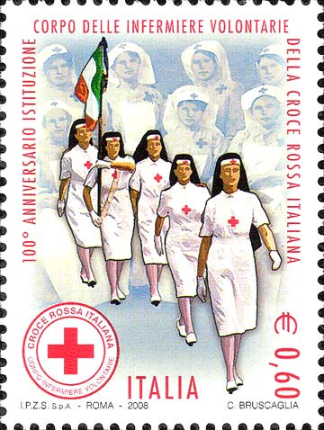 Francobollo Infermiere -  2008