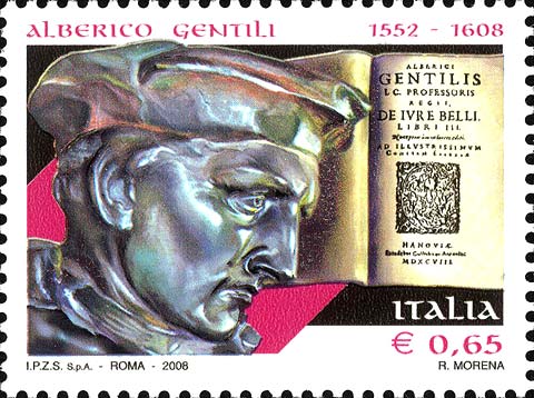 Francobollo Ritratto di Alberico Gentili -  2008