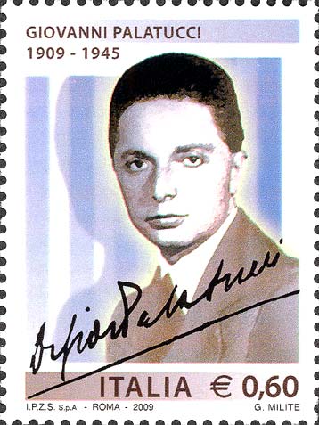 Francobollo Ritratto e Firma di Giovanni Palatucci -  2009