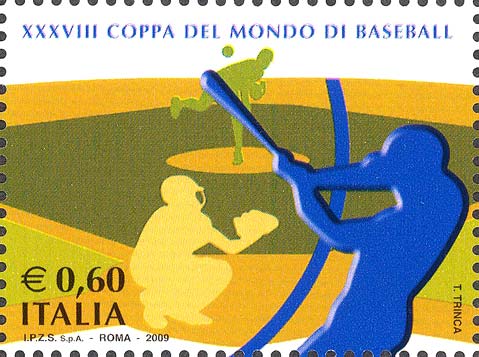 Francobollo Giocatori di Baseball -  2009
