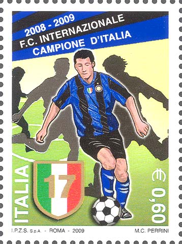 Francobollo Giocatore di Calcio -  2009