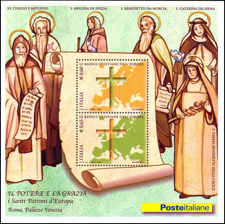Francobollo Ritratti di Santi -  2009