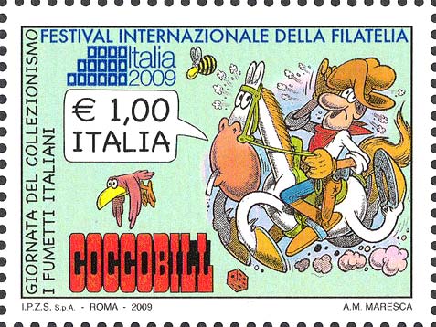 Francobollo Cocco Bill -  2009