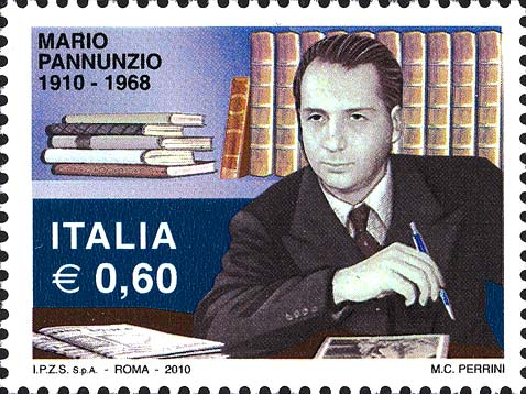 Francobollo Ritratto di Mario Pannunzio -  2010