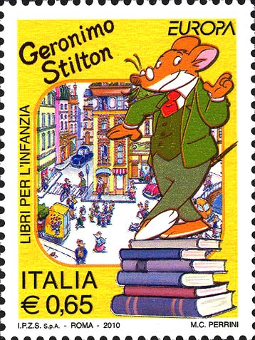 Francobollo Geronimo Stilton -  2010