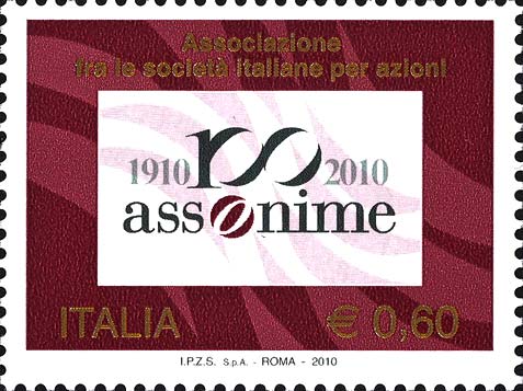Francobollo Logo di Assonime -  2010