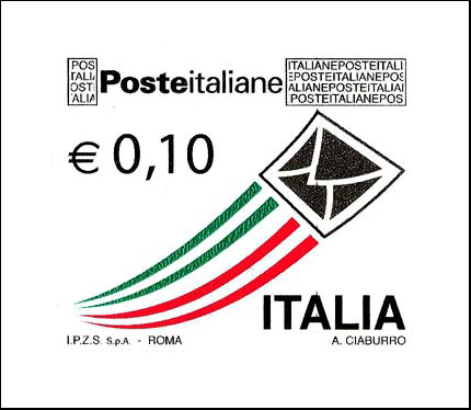 Francobollo Busta che Spicca il Volo -  2010