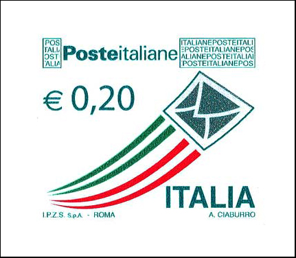 Francobollo Busta che Spicca il Volo -  2010