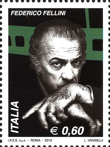 Francobollo Federico Fellini -  2010